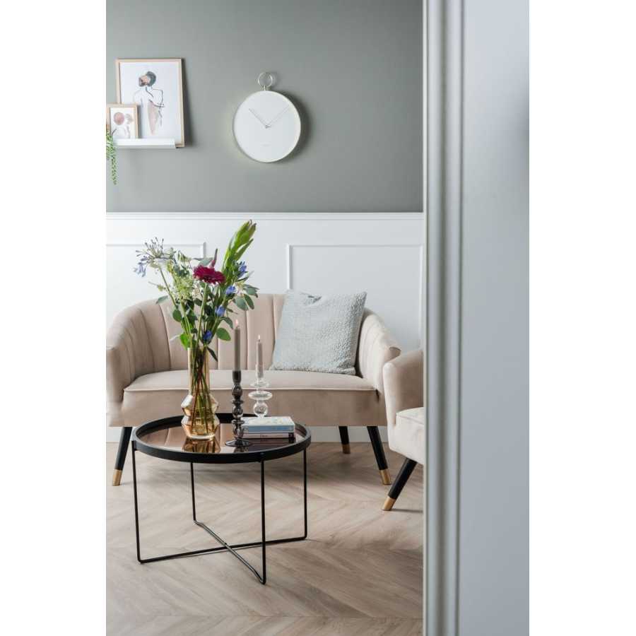 Karlsson Hook Wall Clock - White